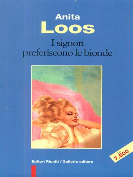 I signori preferiscono le bionde - Anita Loos - copertina