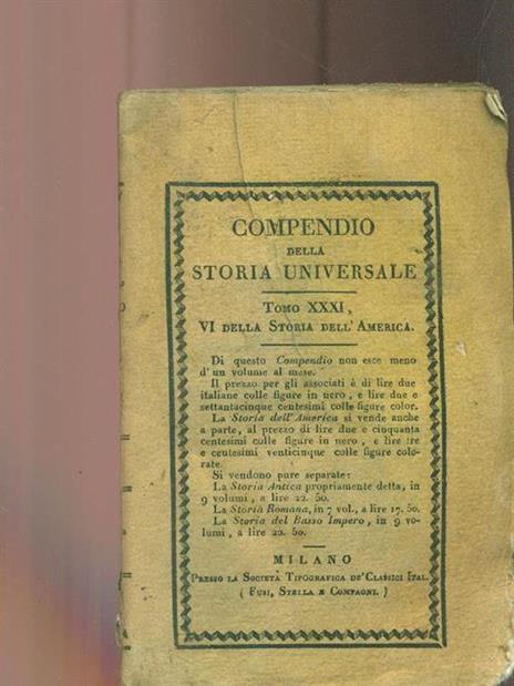 Storia dell'America tomo sesto - Philippe-Paul de Ségur - 5