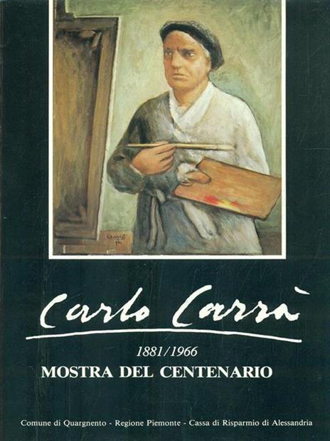 Mostra del centenario di Carlo Carrì 1981 - Luigi Carluccio - copertina