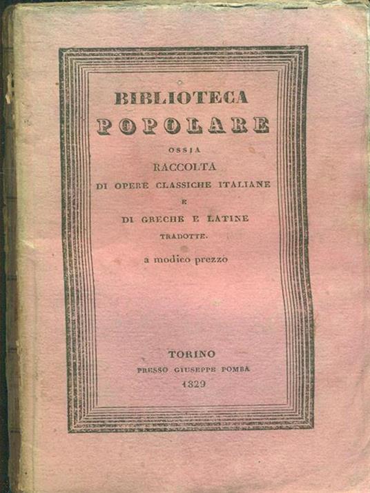 Delle rivoluzioni d'Italia libri venticinque tomo Terzo - Carlo Denina - 4