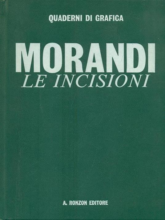 Le incisioni - Giorgio Morandi - copertina