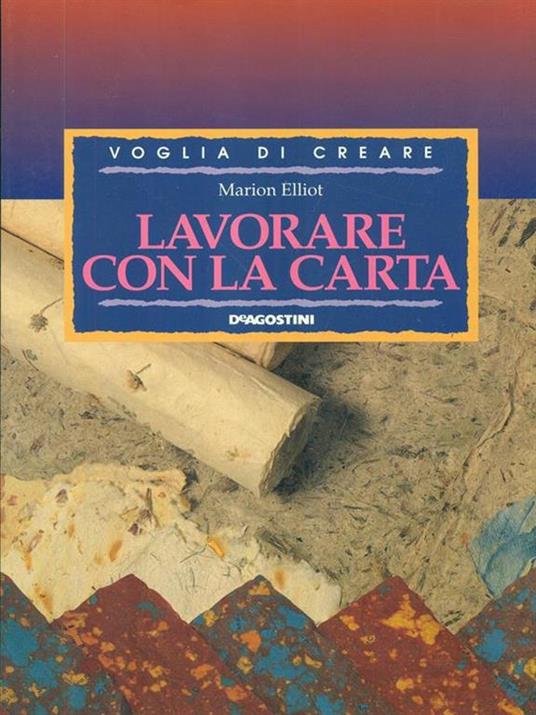 Lavorare con la carta - Marion Elliot - copertina