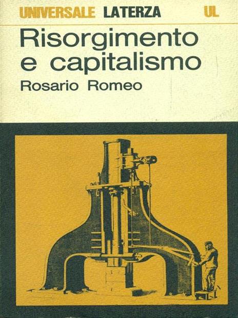 Risorgimento e capitalismo - Rosario Romeo - copertina