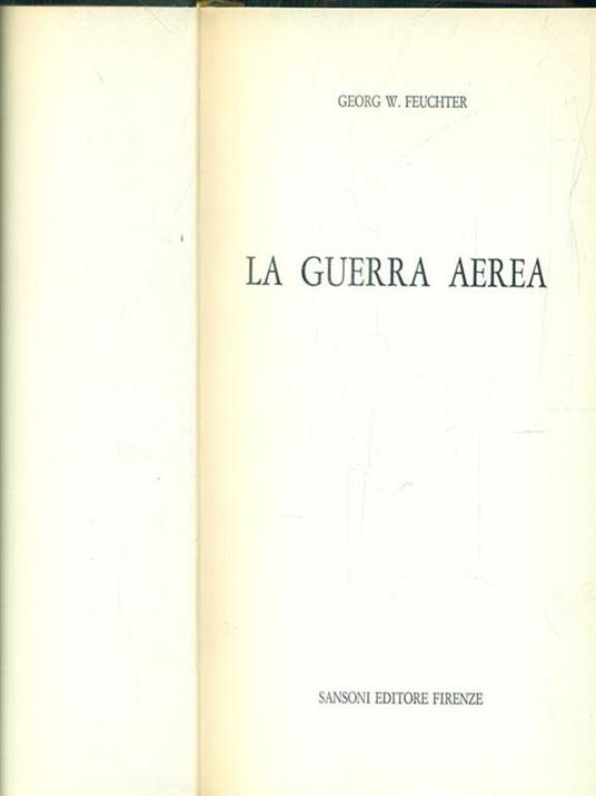 La guerra aerea - copertina