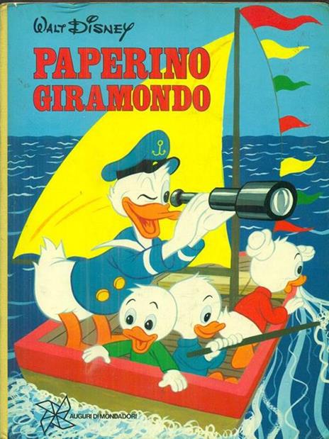 Paperino giramondo - Walt Disney - copertina