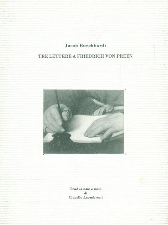 Tre lettere a Friedrich Von Preen - 7