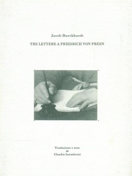 Tre lettere a Friedrich Von Preen - 10