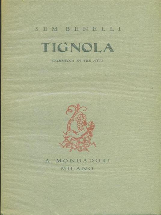 Tignola - Sem Benelli - 9