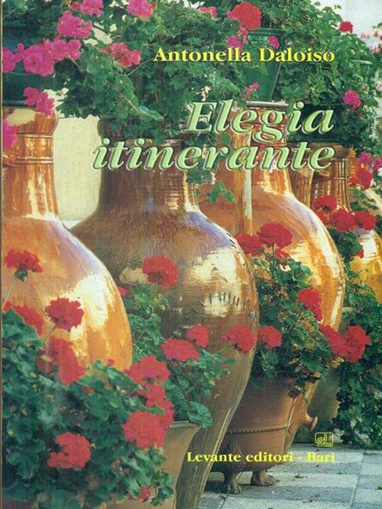 Elegia itinerante - Antonella Daloiso - copertina