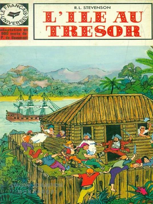 L' ile au tresor - Robert Louis Stevenson - copertina