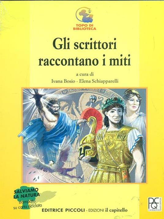 Gli scrittori raccontano i miti - copertina