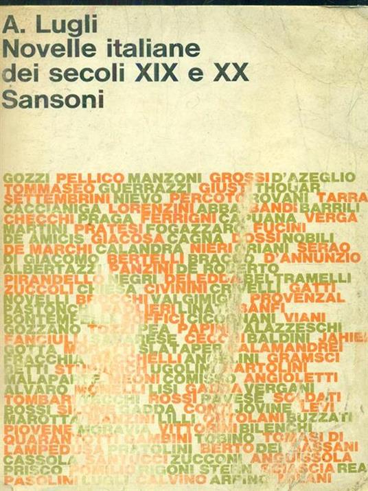 Novelle italiane dei secoli XIX e XX - A. Lugli - 6