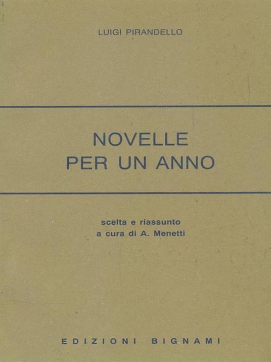 Novelle per un anno - Luigi Pirandello - 3