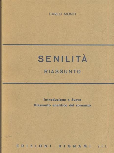 Senilità - Carlo Monti - 6