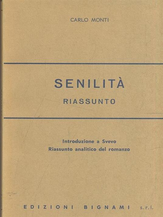 Senilità - Carlo Monti - 5