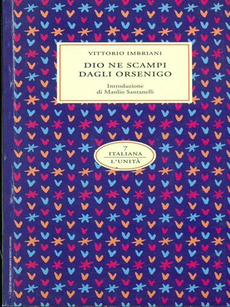 Dio ne scampi dagli Orsenigo - Vittorio Imbriani - 5