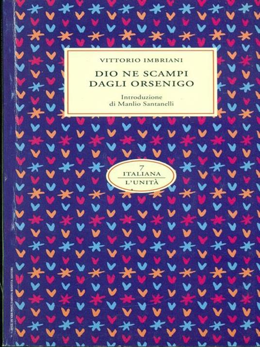 Dio ne scampi dagli Orsenigo - Vittorio Imbriani - 5