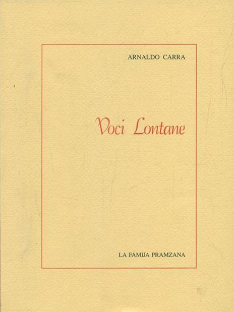 Voci lontane - Arnaldo Carra - 6