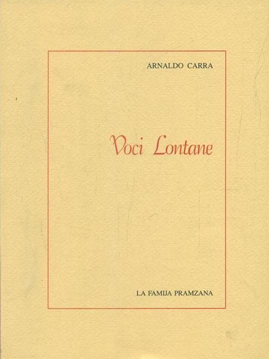 Voci lontane - Arnaldo Carra - 6