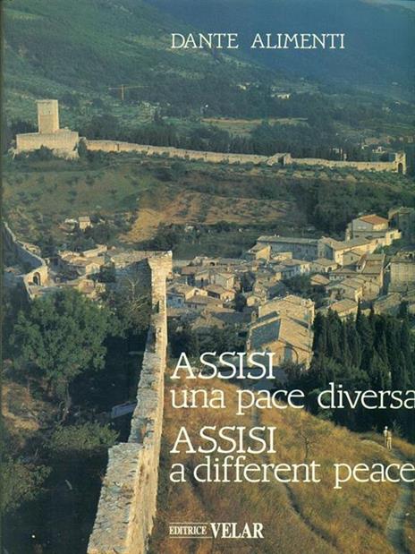 Assisi una pace diversa Assisi a different peace - Dante Alimenti - copertina