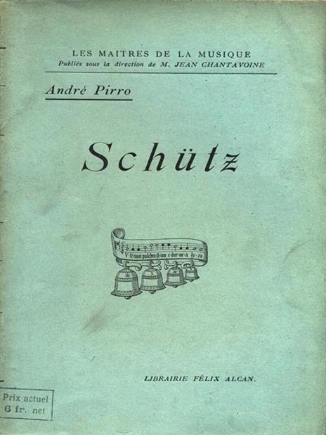 Schutz - André Pirro - copertina