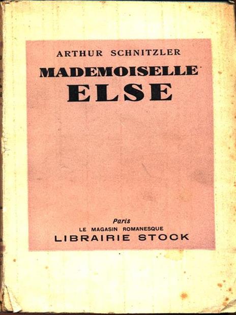 Mademoiselle Else - Arthur Schnitzler - 3