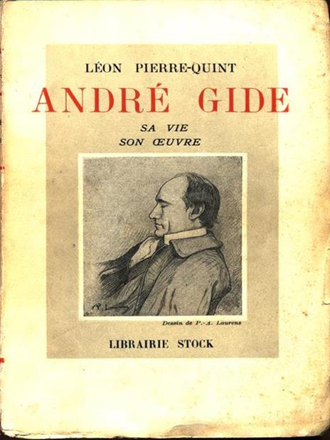 André Gide - Leon Pierre Quint - copertina