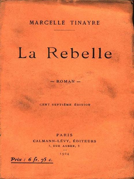 La Rebelle - Marcelle Tinayre - 5