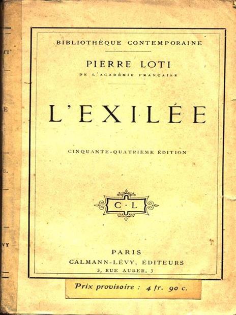 L' exilee - Pierre Loti - 6
