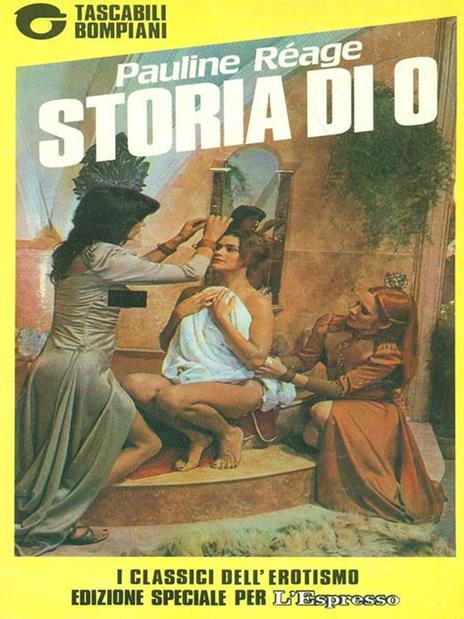 Storia di O - Pauline Réage - copertina