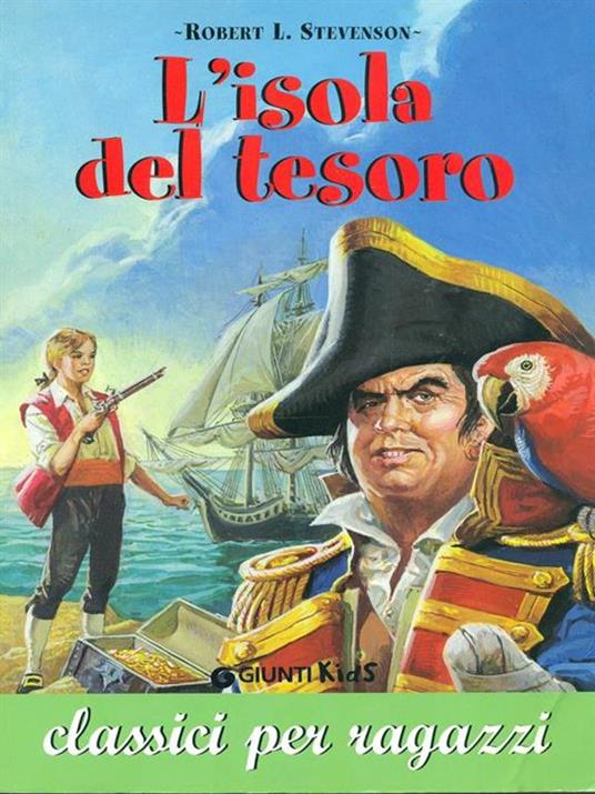 L' isola del tesoro - Robert Louis Stevenson - copertina