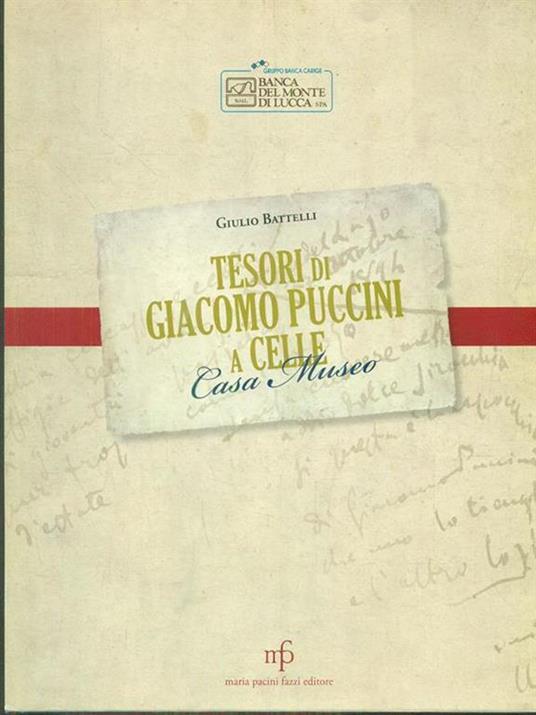 Tesori di giacomo puccini a celle casa museo - copertina