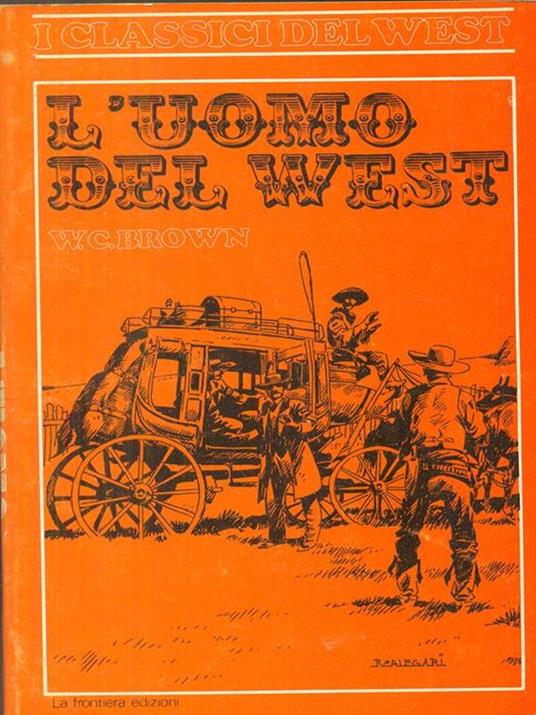 L' uomo del west - W. C. Brown - copertina