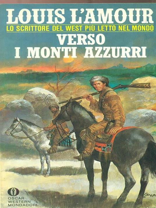 verso i monti azzurri - Louis L'Amour - copertina