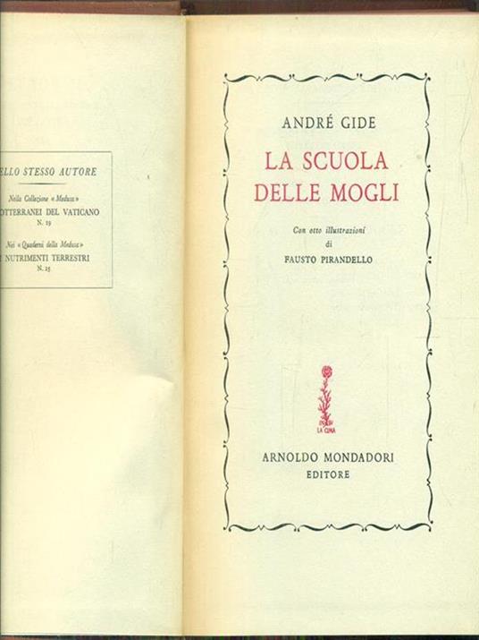 La scuola delle mogli - André Gide - 2