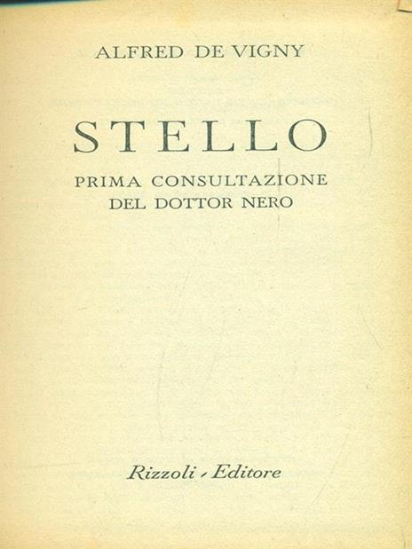 Stello - Alfred de Vigny - 9