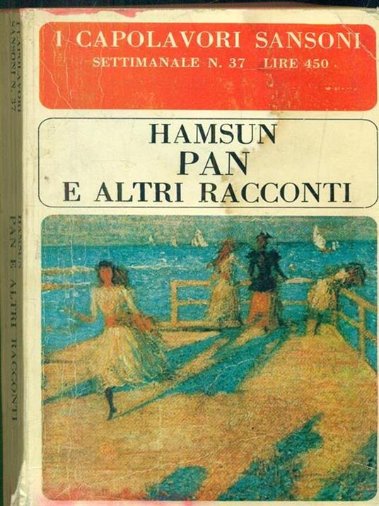 Pan e altri racconti - copertina