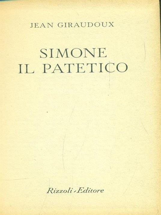 Simone il patetico - Jean Giraudoux - 8