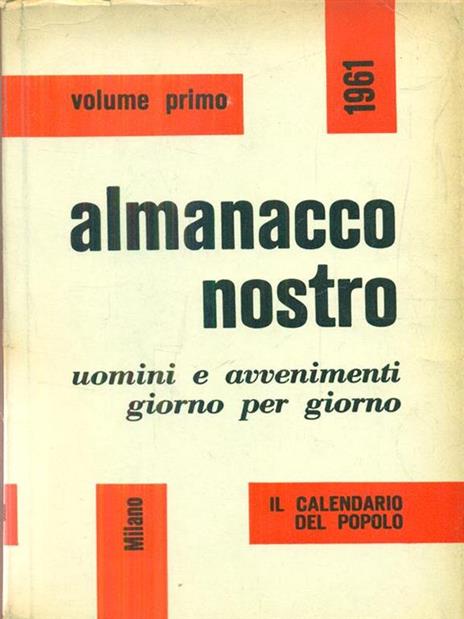 Almanacco nostro 1961. Vol. Primo - 6