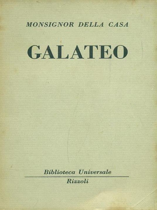 Galateo - Giovanni Della Casa - 2
