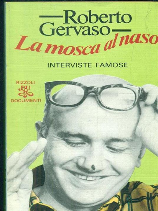 La mosca al naso - Roberto Gervaso - copertina