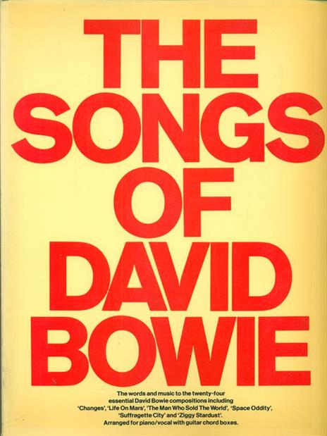 songs of David Bowie - 8