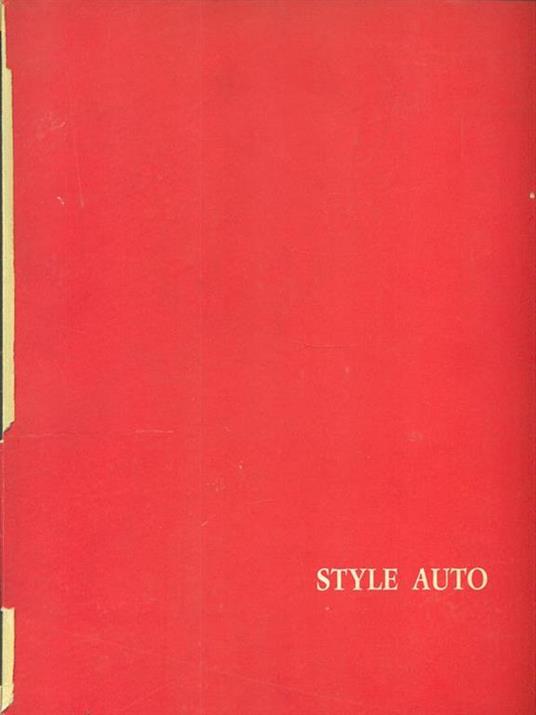 Stile auto anno 1963 I-II - copertina