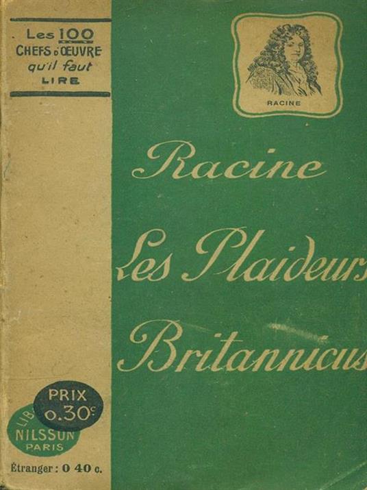 Les Plaideurs Britannicus - copertina