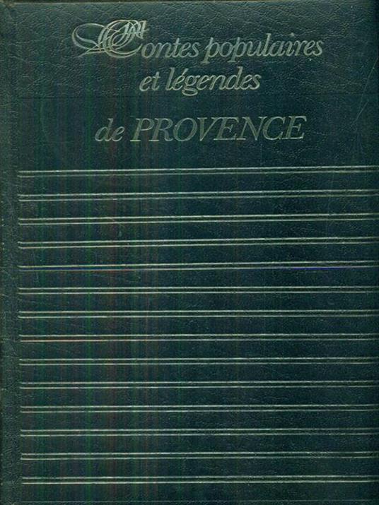 Contes populaires et legendes de provence - copertina