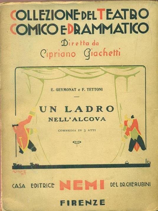 Ladro nell'alcova - copertina