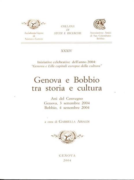 Genovae Bobbio tra storia e cultura - Gabriella Airaldi - 3