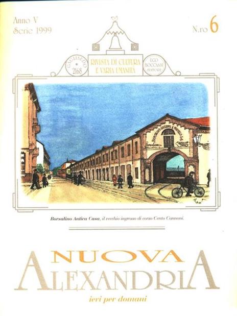 Nuova Alexandria N. Ro 6 /Anno V Serie 1999 - copertina