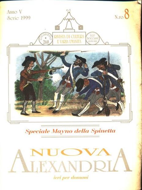 Nuova Alexandria N. To 8 /Anno V Serie 1999 - copertina