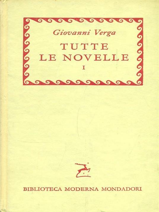 Tutte le novelle I - Giovanni Verga - 3